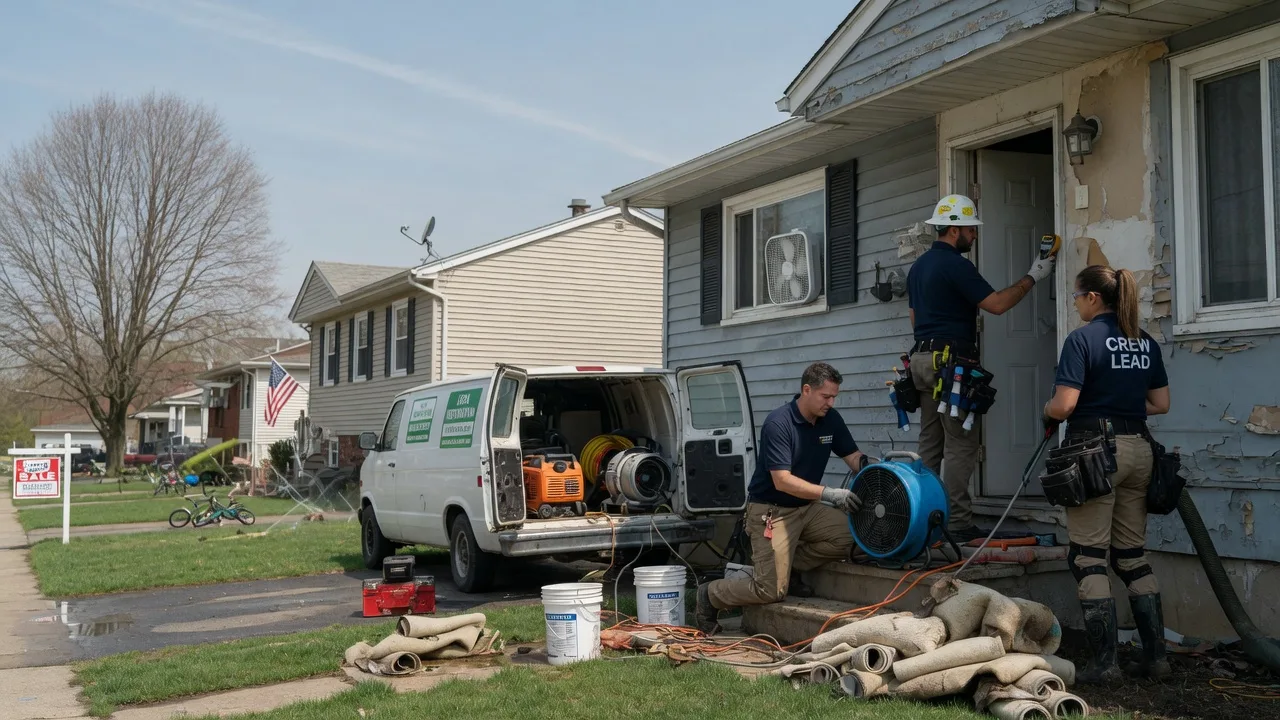 Flood Cleanup in North Olmsted, OH near me