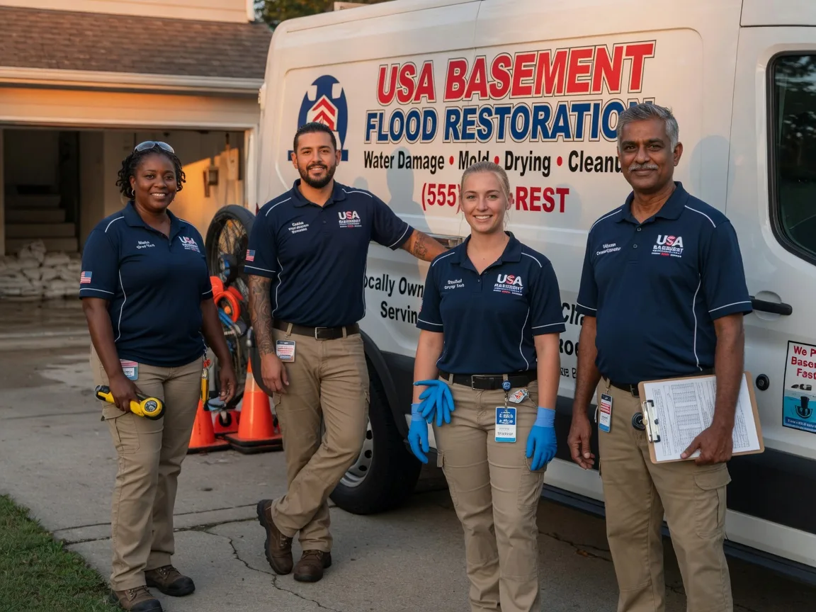 Basement Flood Cleanup company in North Olmsted, OH